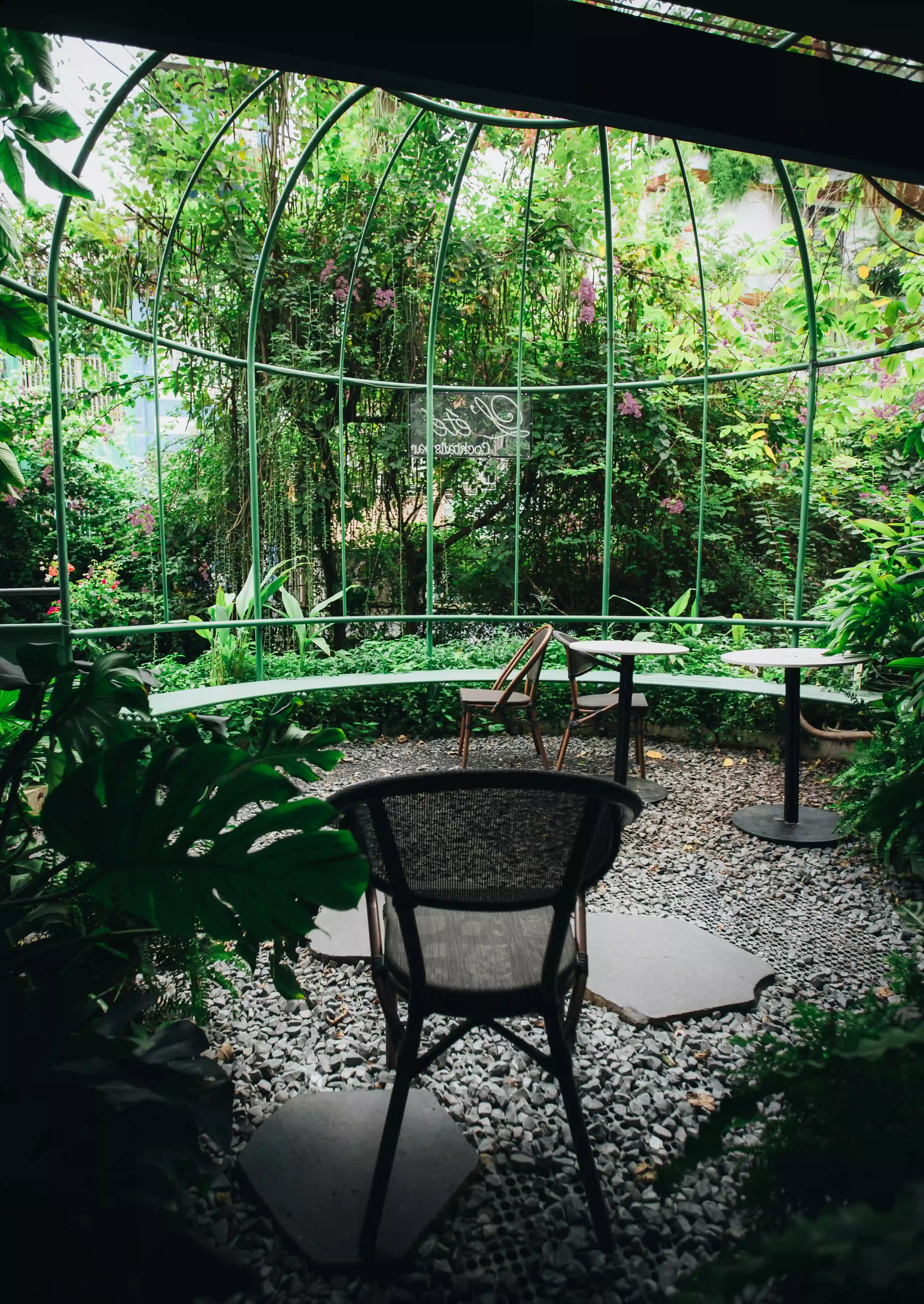 Jardin extérieur SereniSpa